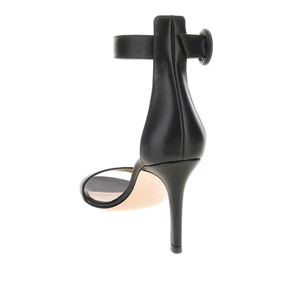 GIANVITO ROSSI 36 smooth leather portofino sandals