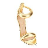 GIANVITO ROSSI 36+ bijoux nappa leather sandals