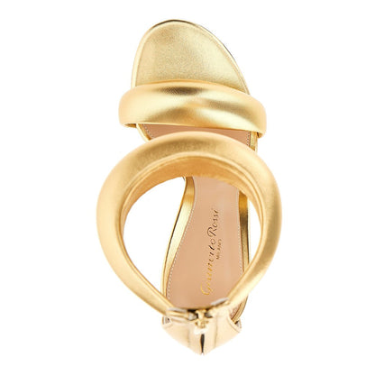 GIANVITO ROSSI 36+ bijoux nappa leather sandals