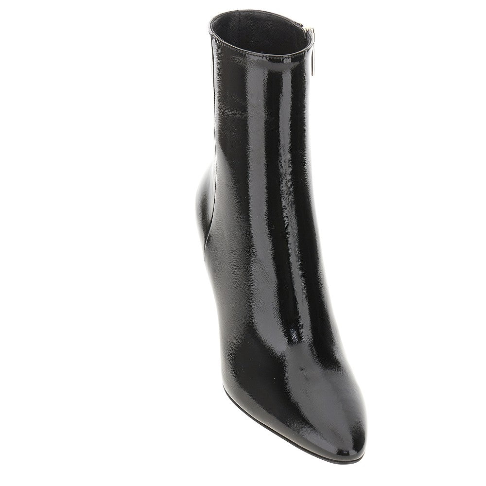 GIANVITO ROSSI 37+ amelia shiny leather ankle boots