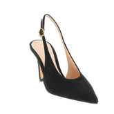 GIANVITO ROSSI 36 robbie suede leather slingback pumps