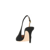 GIANVITO ROSSI 36 robbie suede leather slingback pumps