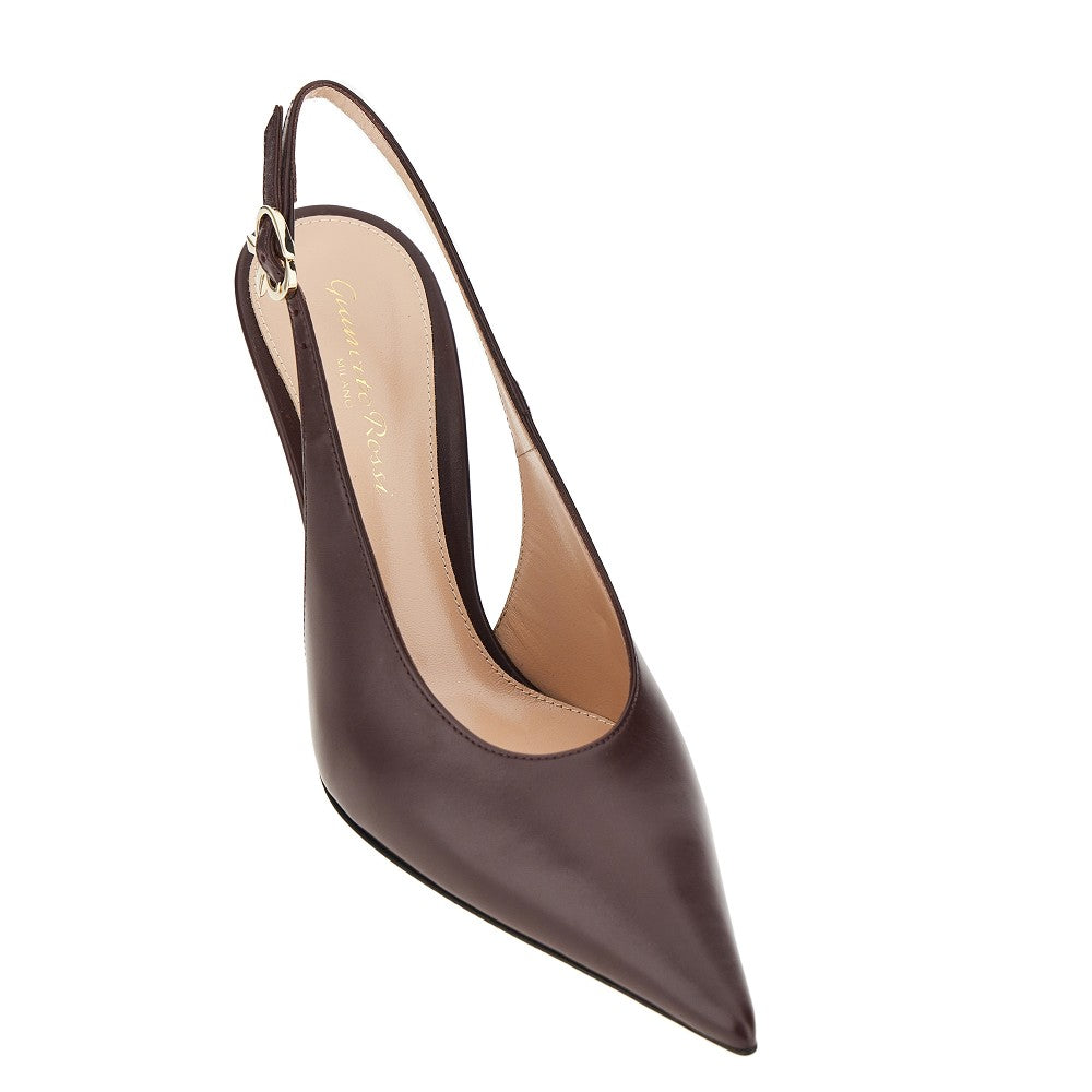 GIANVITO ROSSI 36+ sofia leather slingback pumps