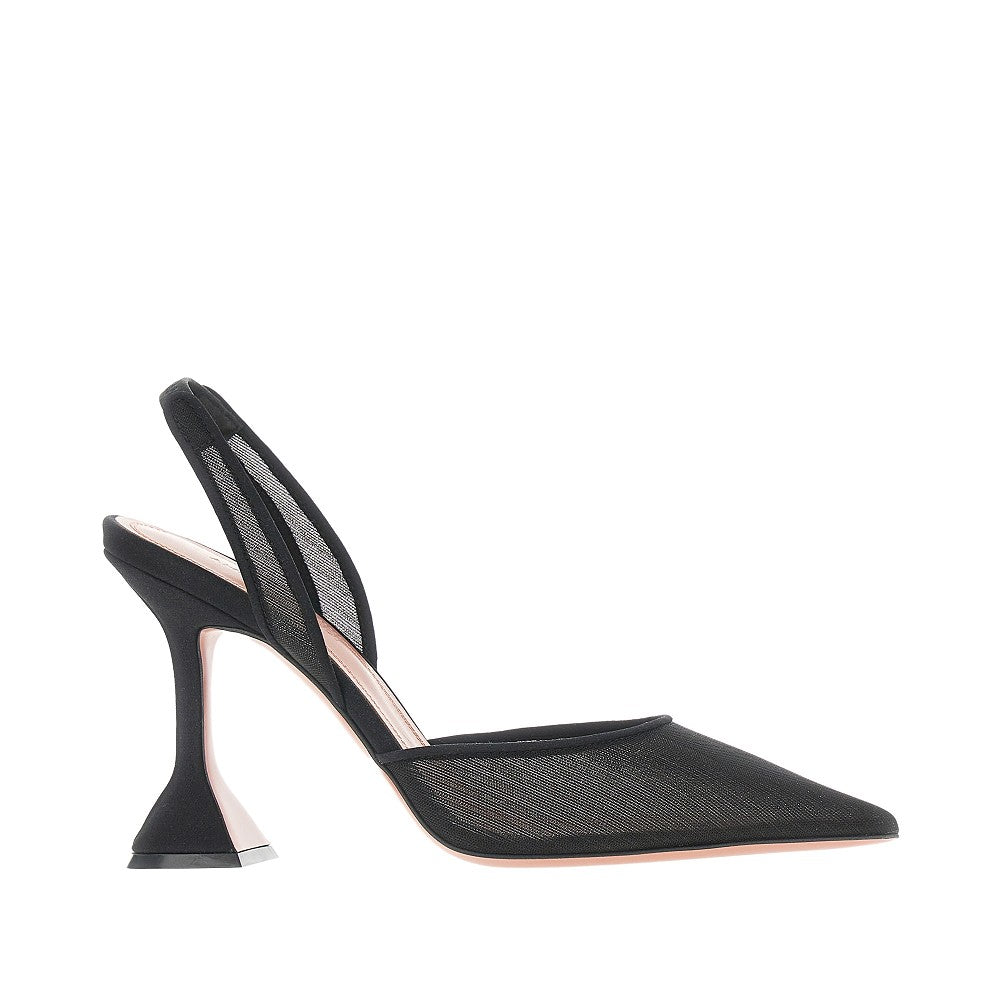 AMINA MUADDI 36 holli mesh slingback pumps
