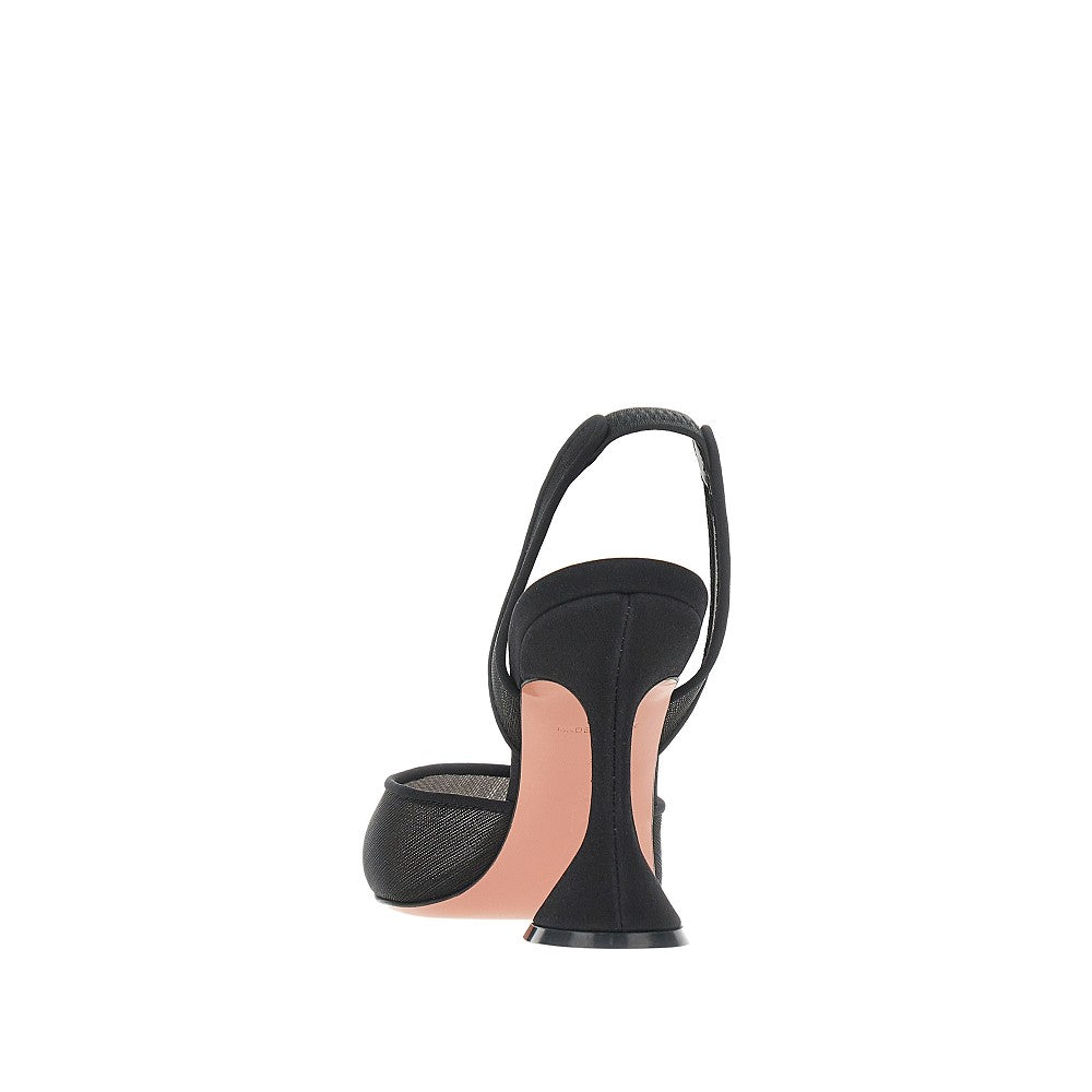 holli mesh slingback pumps
