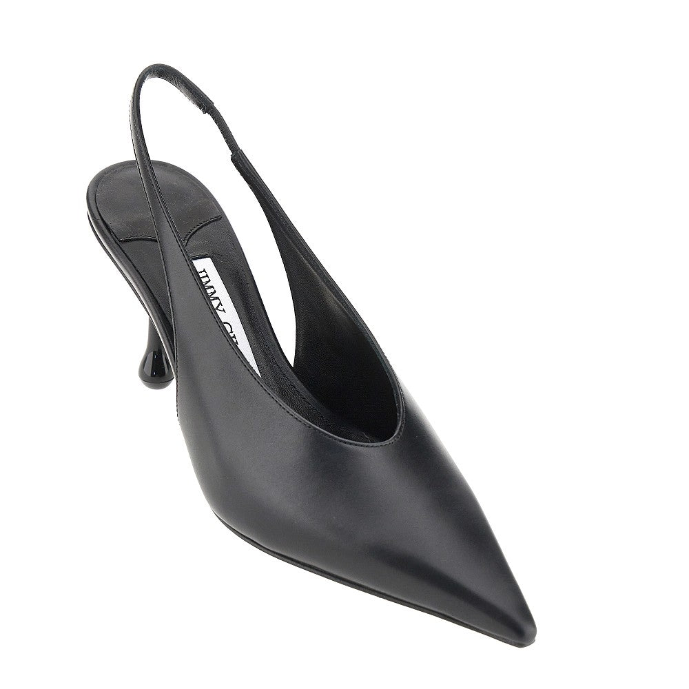 isa leather slingback pumps