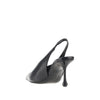 isa leather slingback pumps