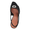 mini camelia satin slingback pumps