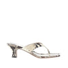 python-print leather portofino mules
