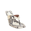 python-print leather portofino mules