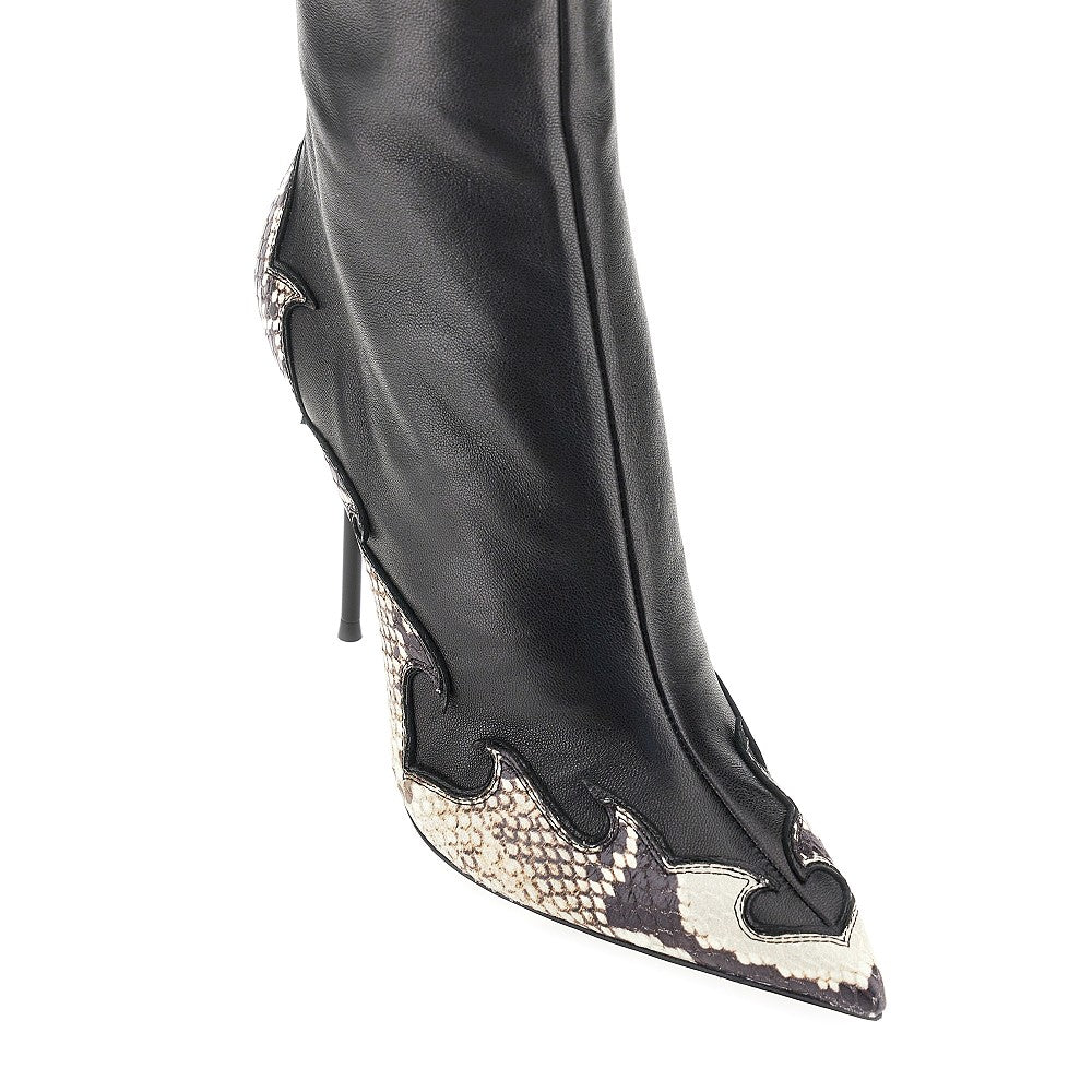 PARIS TEXAS 36 lidia queen of the hearts ankle boots