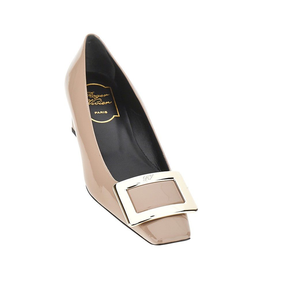 ROGER VIVIER 36 belle vivier patent leather pumps