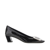 ROGER VIVIER 36 belle vivier patent leather pumps