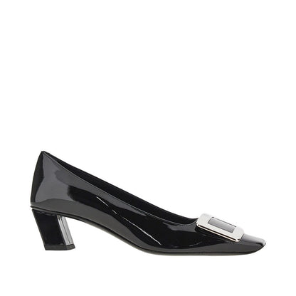 ROGER VIVIER 36 belle vivier patent leather pumps