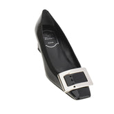 ROGER VIVIER 36 belle vivier patent leather pumps