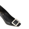 patent leather belle vivier trompette pumps