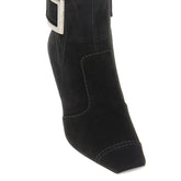 ROGER VIVIER 40 suede leather trompette boots