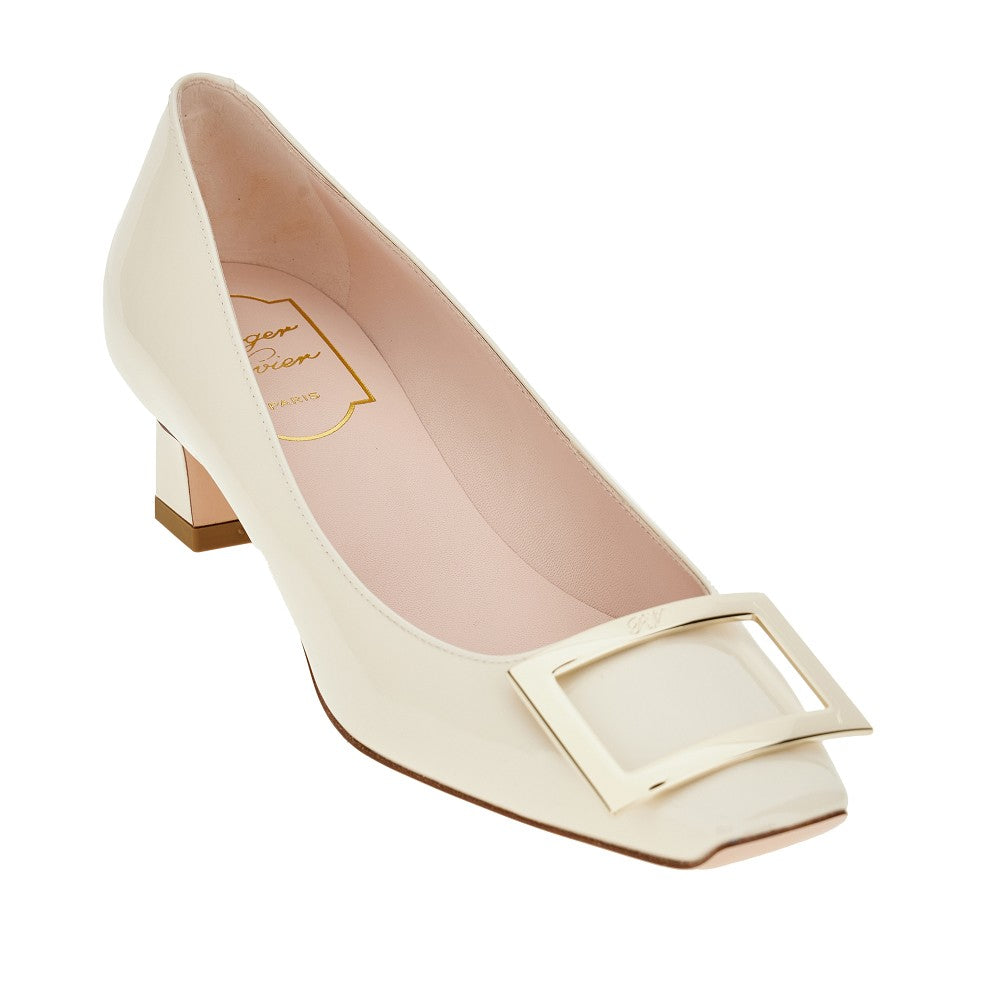 ROGER VIVIER 35 trompette patent leather pumps