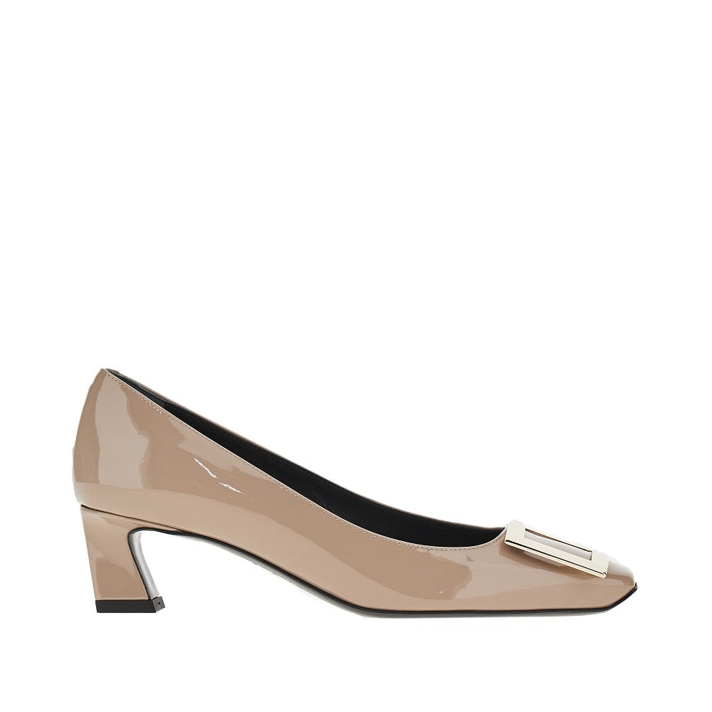 ROGER VIVIER 37 trompette patent leather pumps