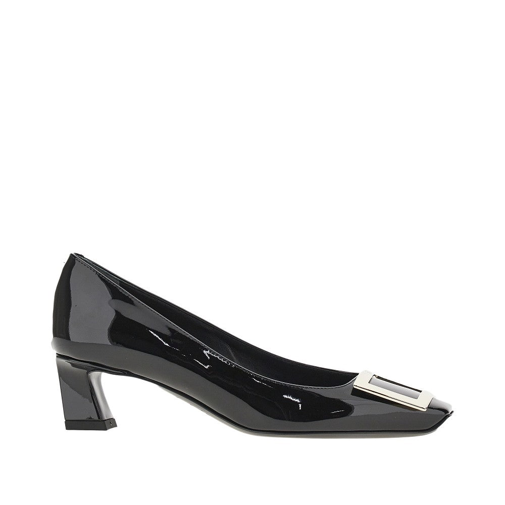 ROGER VIVIER 36 trompette patent leather pumps