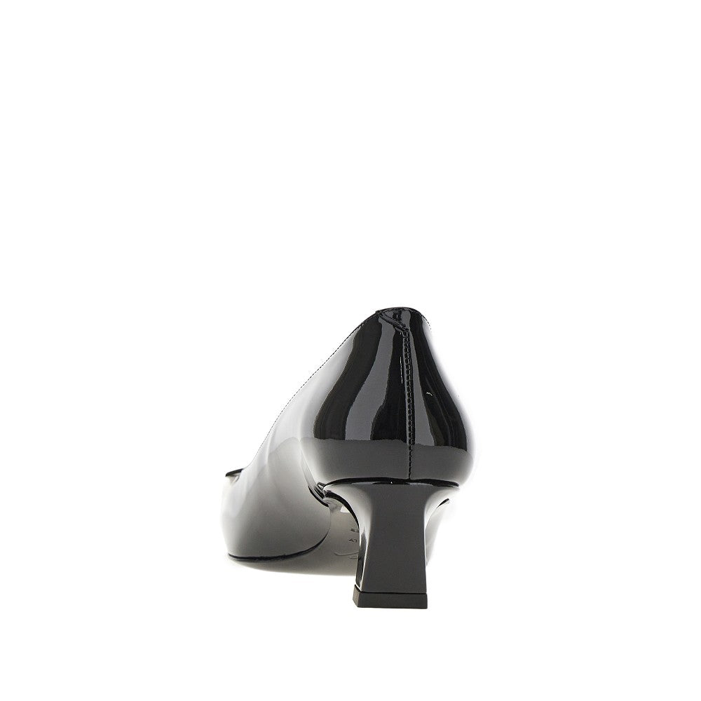 trompette patent leather pumps
