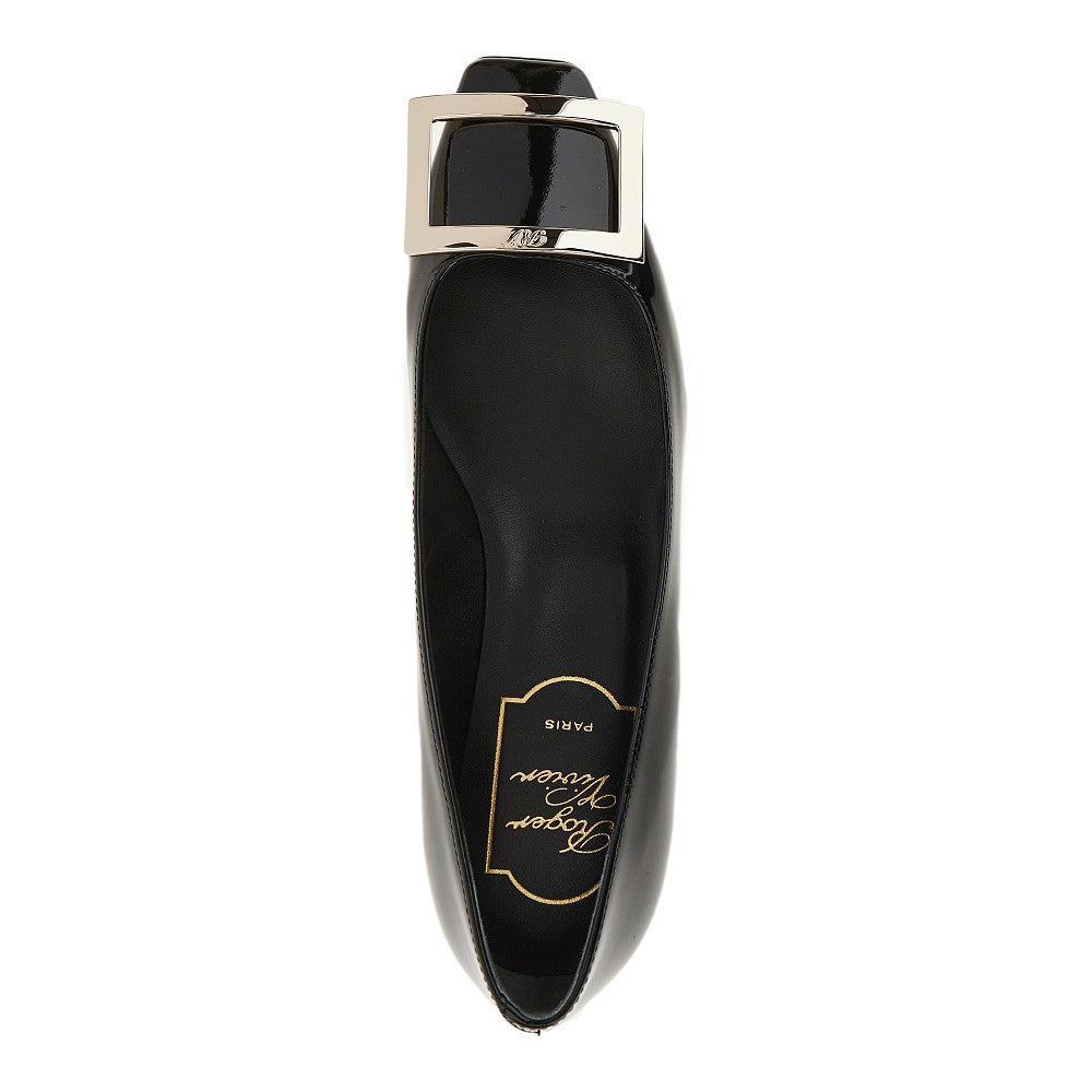 ROGER VIVIER 36 trompette patent leather pumps