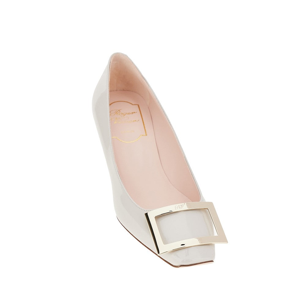 ROGER VIVIER 35+ trompette patent leather pumps