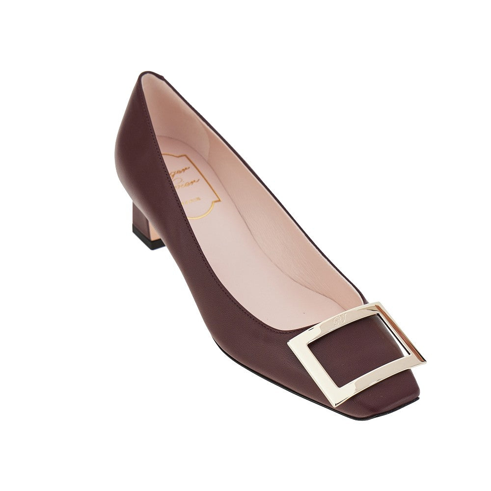 ROGER VIVIER 36 trompette leather pumps