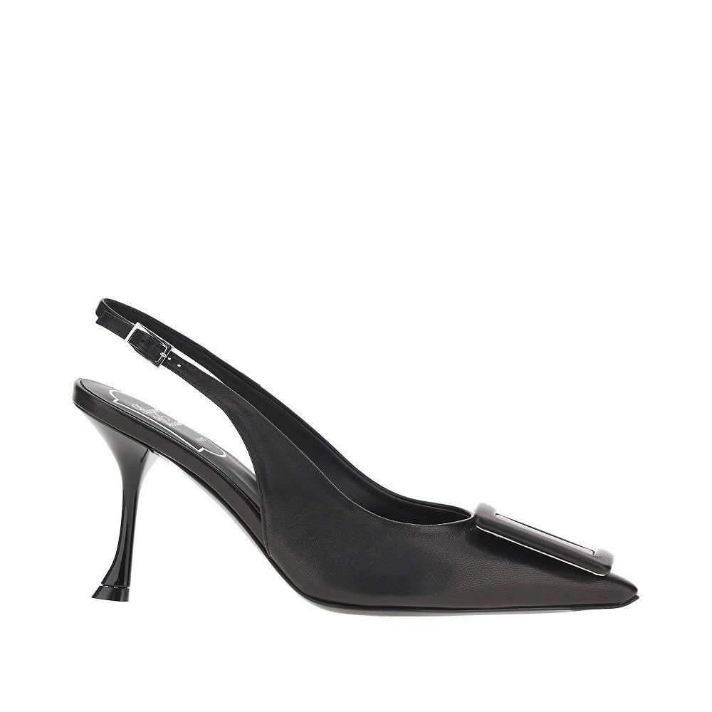 viv in the city nappa leather slingback