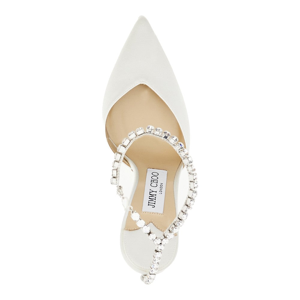 JIMMY CHOO 36 saeda 100 satin pumps