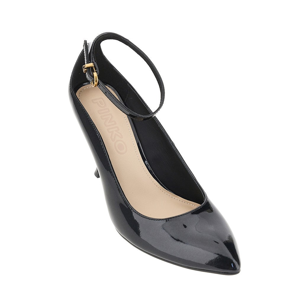 patent-leather pumps