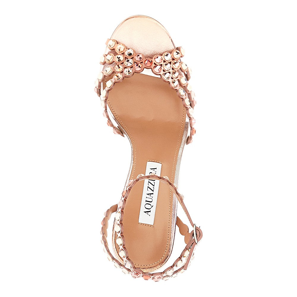 dégradé laminated nappa tequila sandals