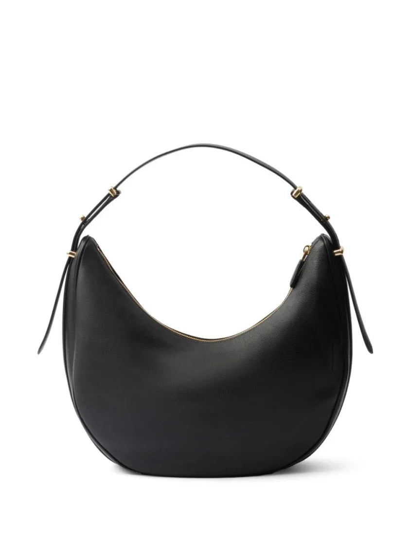 Arque Large Leather Shoulder Bag