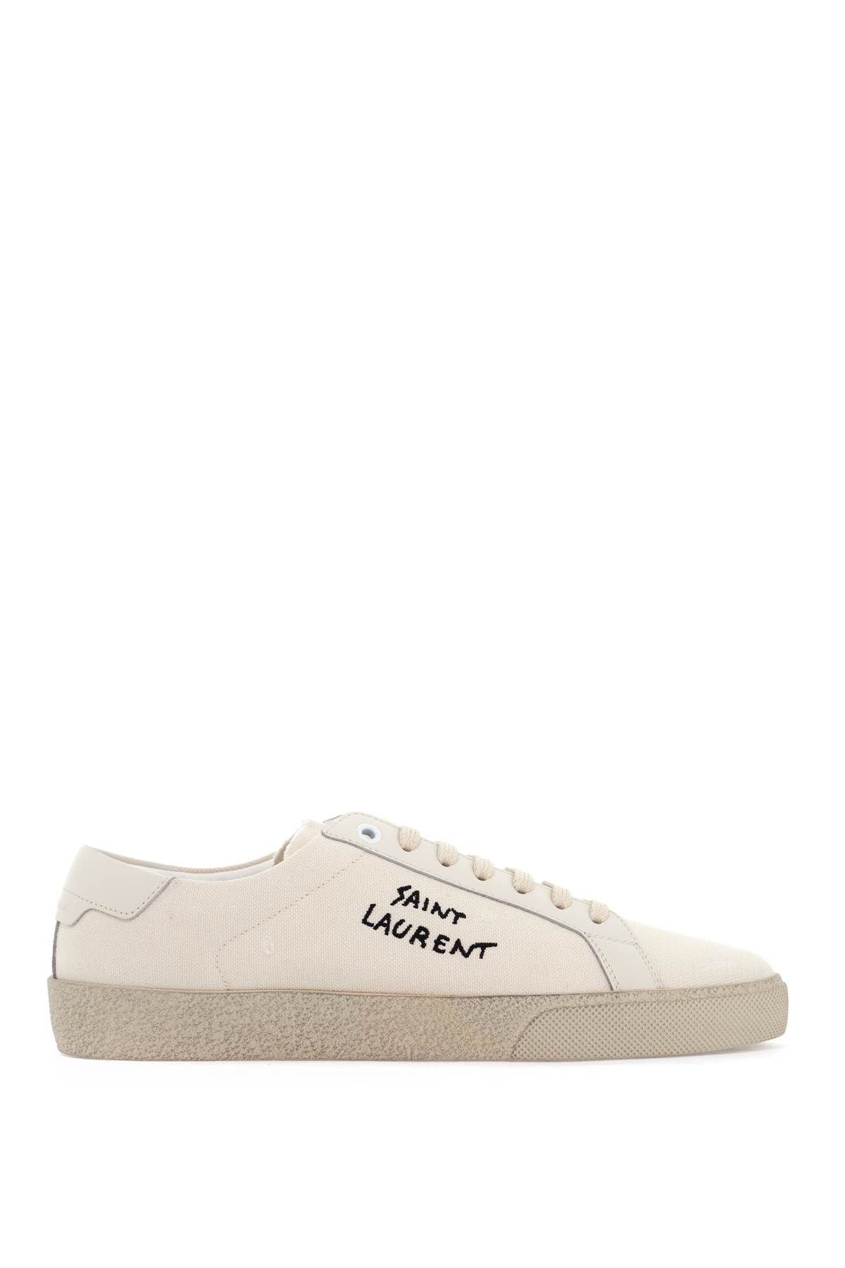 Saint Laurent Canvas Sl06 Sneakers 