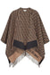 FENDI Wool and Cashmere Poncho