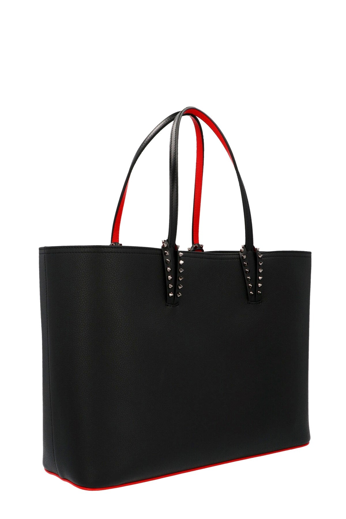 Cabata Large Black Leather Tote