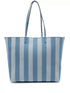 Fendi Pequin Striped And Ff Fabric Roll Large Reversible Shopper