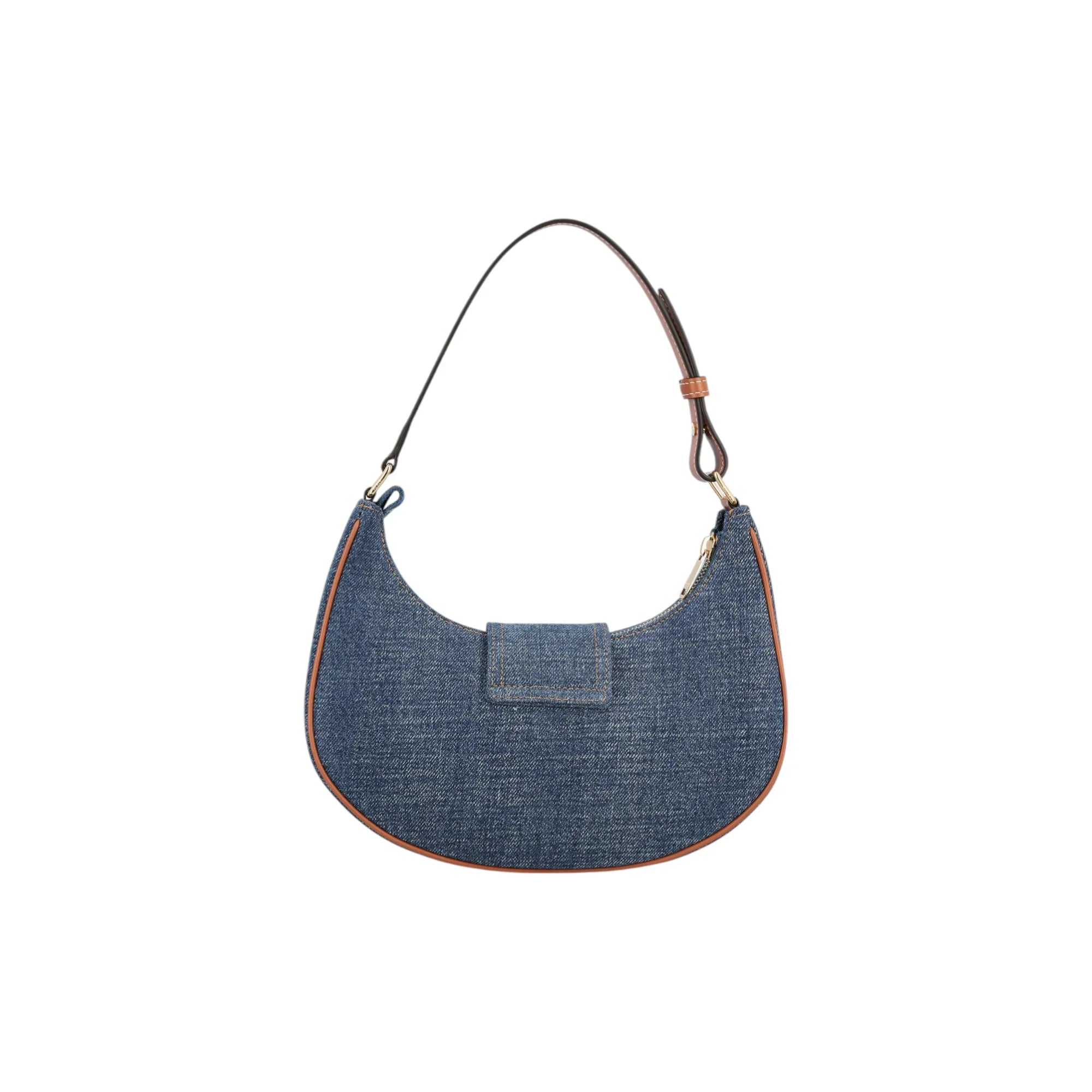 Ava Medium Denim Shoulder Bag