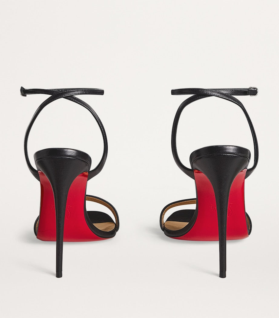 Loubigirl 100mm Leather Sandals