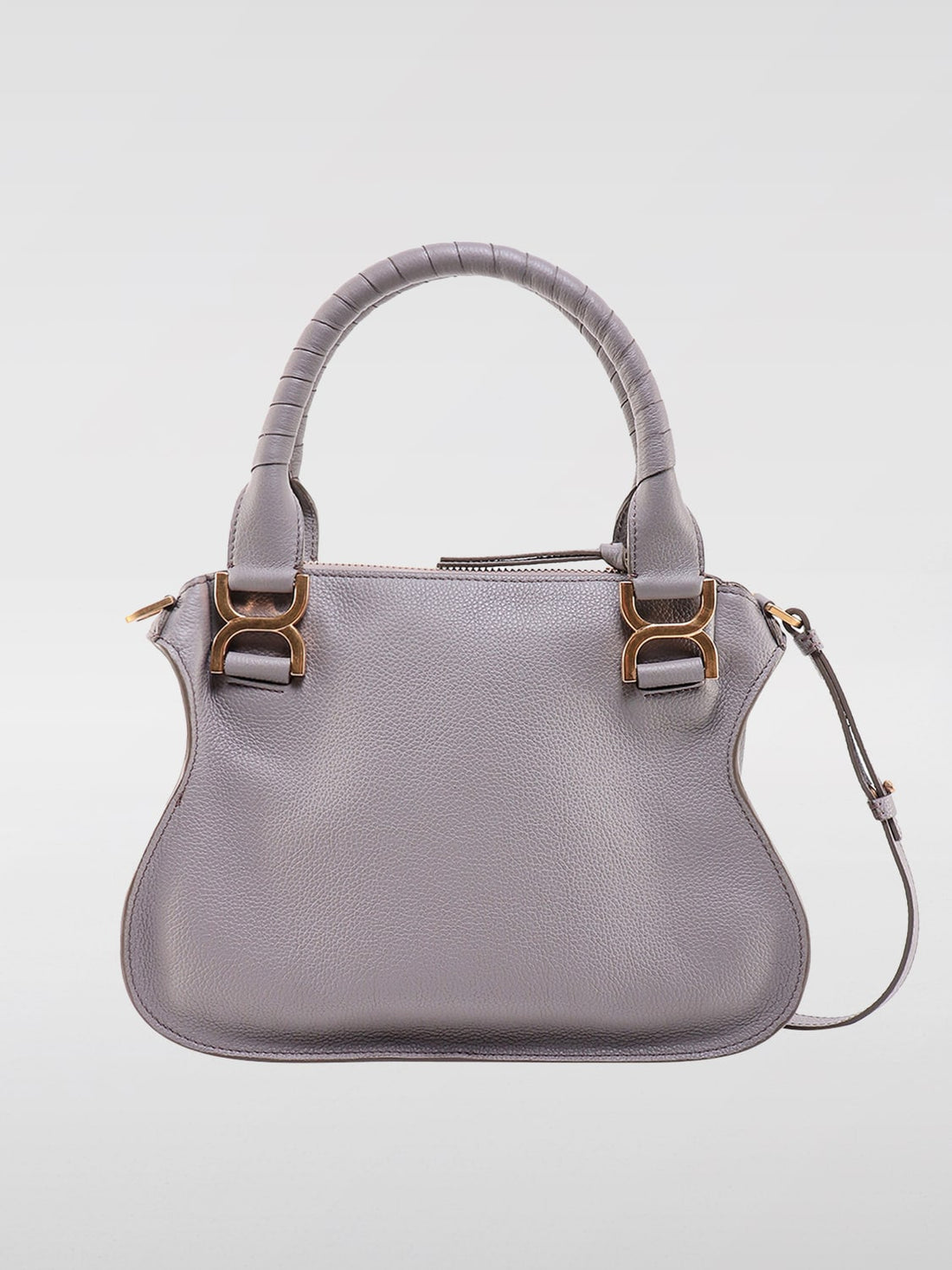 chloé marciè grained leather bag