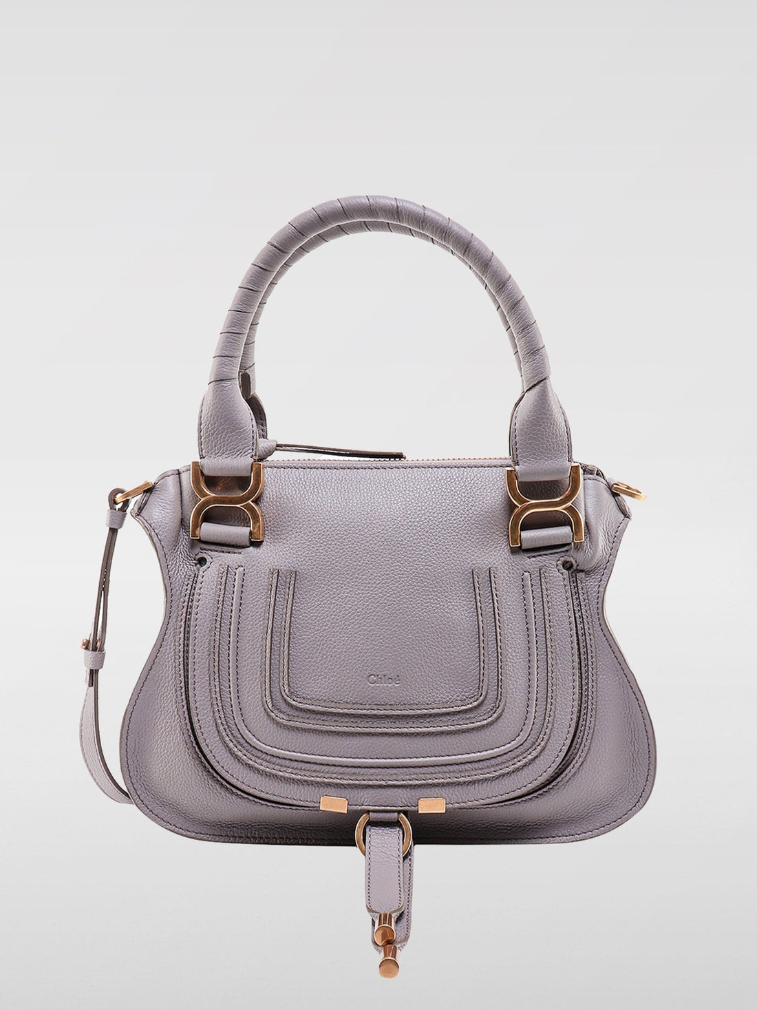 Chloé Chloé Marciè Grained Leather Bag