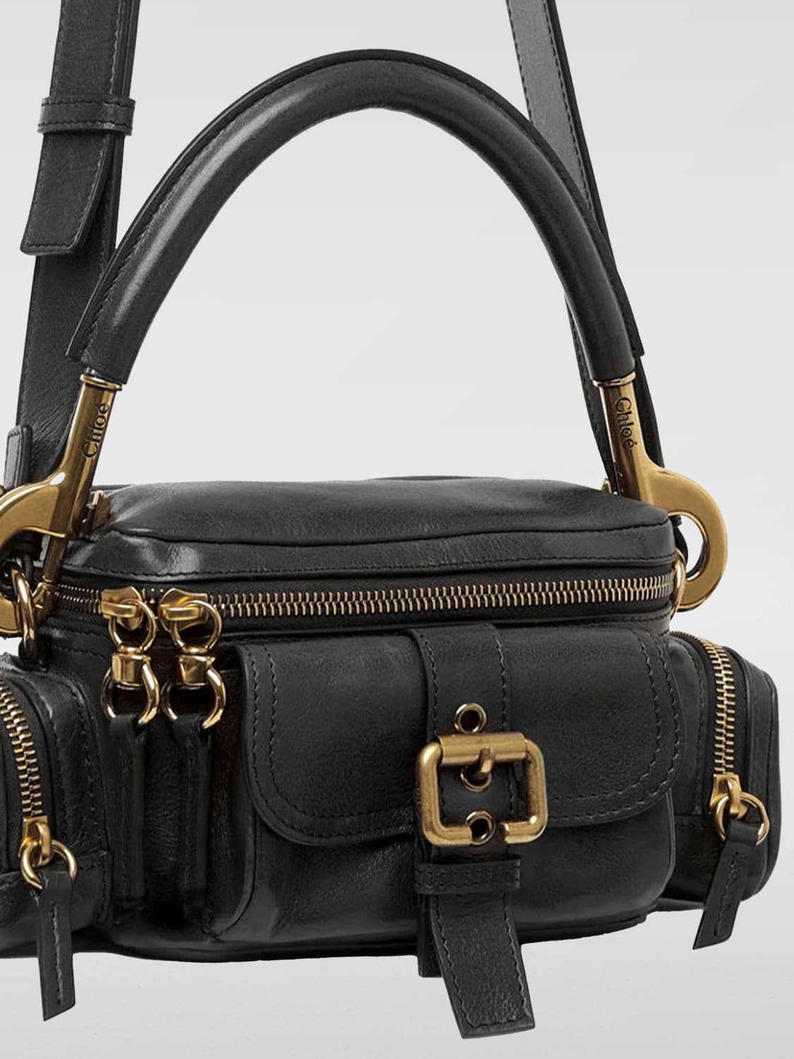 トートバッグ CHLOE Women Shoulder Bags C24AS534N83 001 Black Chloé Shoulder Bag Woman Chloé – Modecraze Inc.