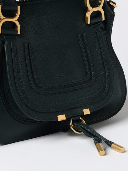 chloé marciè grained leather bag