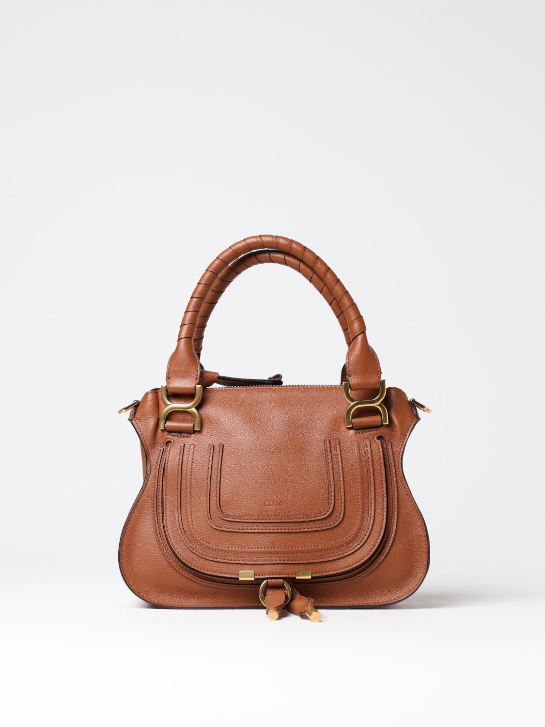 Chloé Chloé Marciè Grained Leather Bag