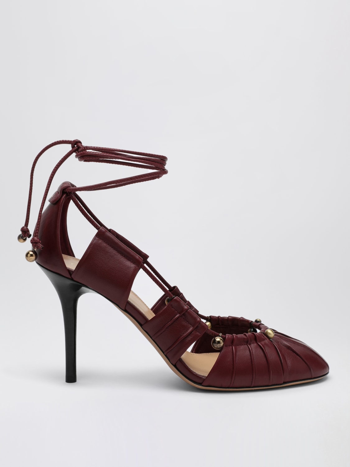 シューズ・サンダルその他 CHLOE Woman High heel shoes Red CHC25S08KQL 610 Chloé High Heel Shoes Woman Chloé-red – Modecraze Inc.