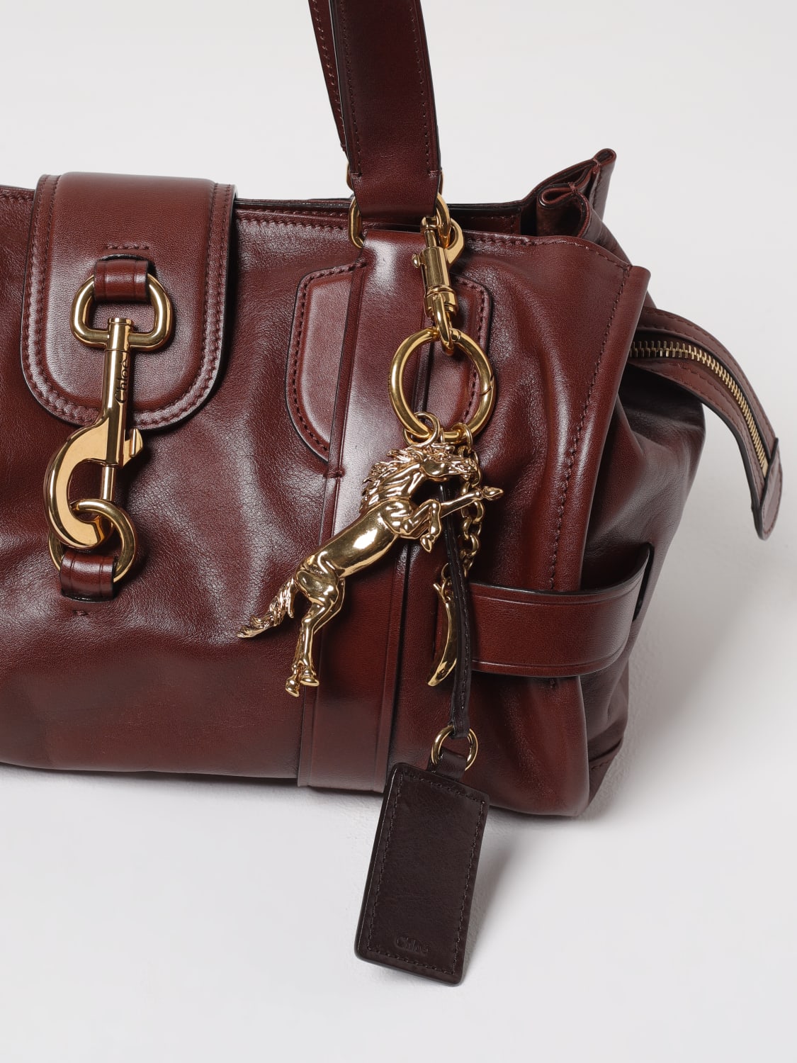 ショルダーバッグ・ポシェット CHLOE Woman Shoulder bag Brown CHC25SS741O49 25A Chloé Handbag Woman Chloé – Modecraze Inc.