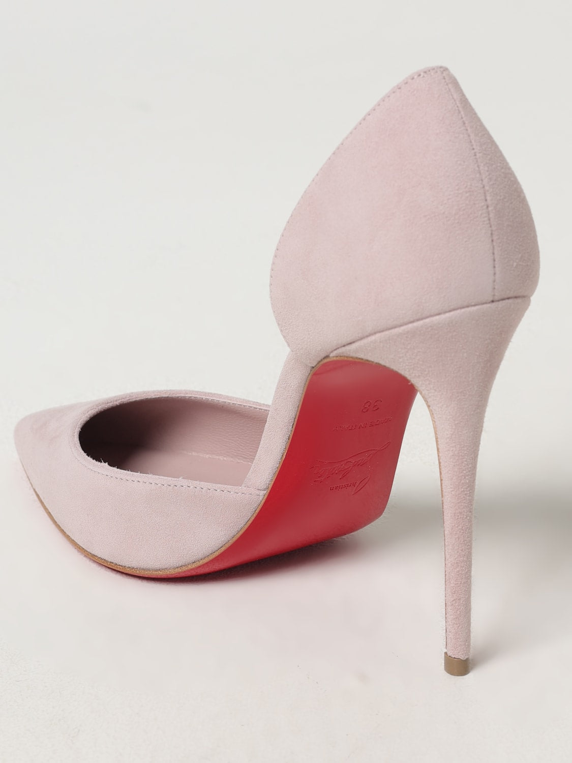 シューズ・サンダルその他 CHRISTIAN LOUBOUTIN Woman Shoes Pink 1230776 9002 Christian Louboutin Shoes Woman Christian Louboutin
