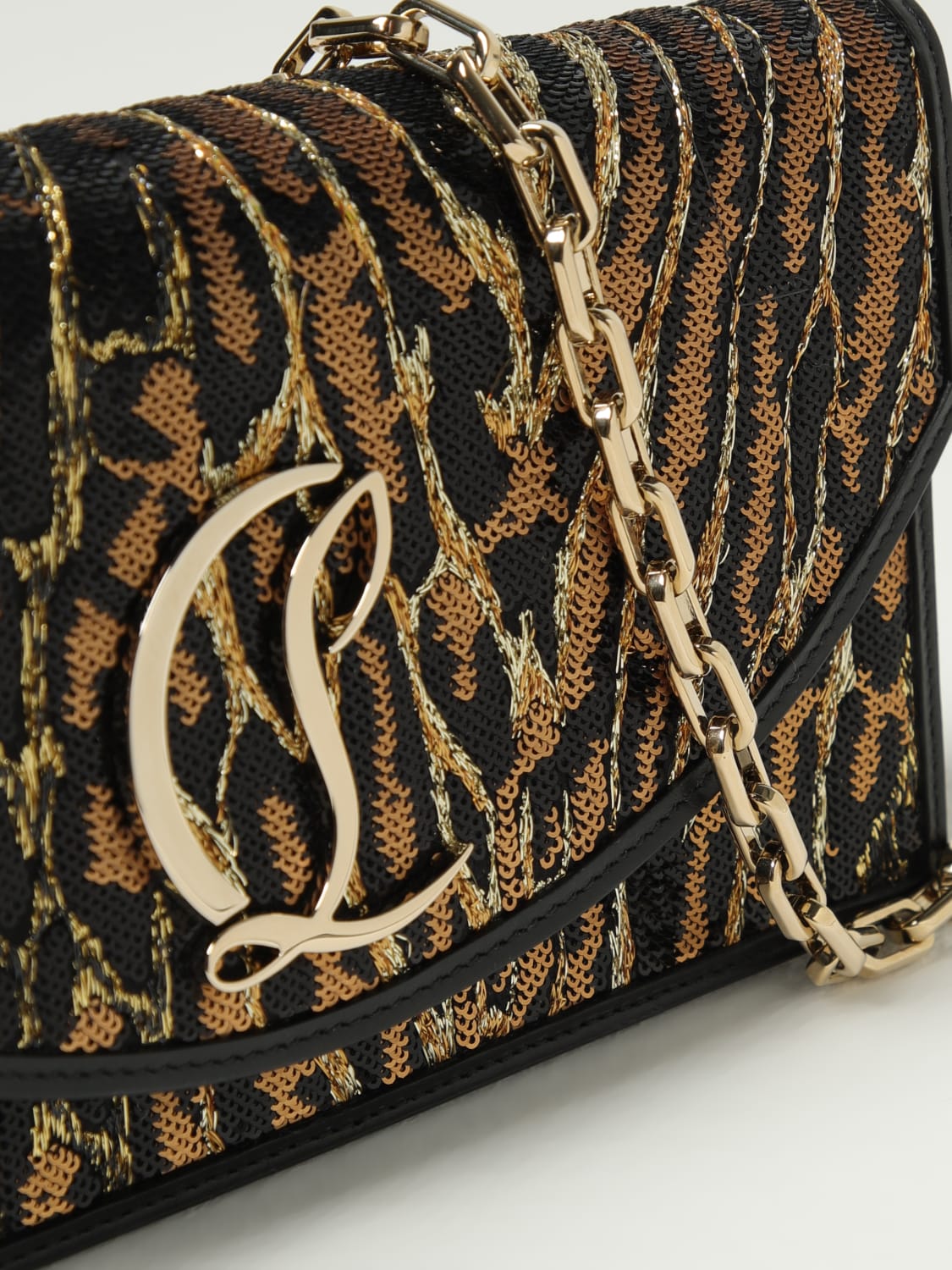 shoulder bag woman christian louboutin