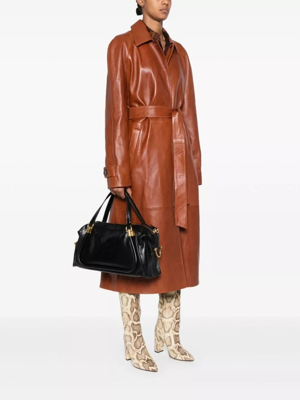 paraty 24 bag in shiny leather