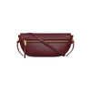 Soft Triomphe Little Halfmoon Shiny Lambskin Bag